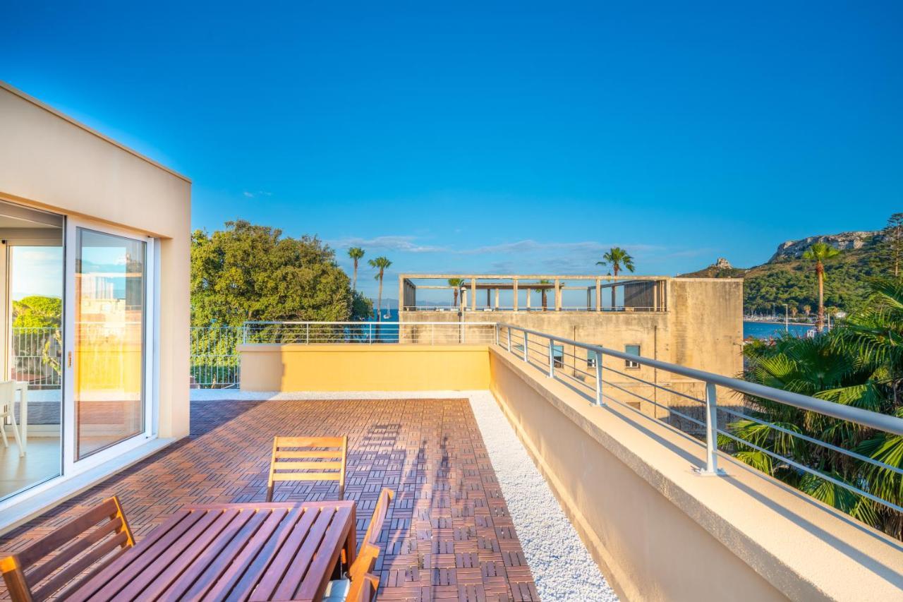 Terrazza Sella Del Diavolo - Vista Mare - Wifi Ac Apartment Каляри Екстериор снимка