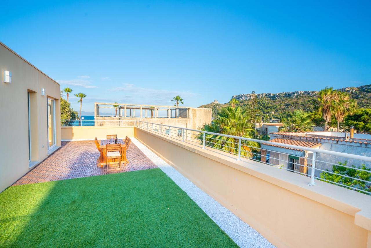 Terrazza Sella Del Diavolo - Vista Mare - Wifi Ac Apartment Каляри Екстериор снимка
